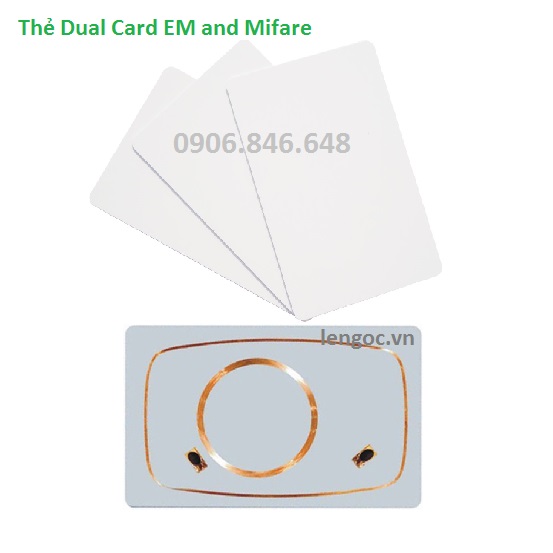 Thẻ cảm ứng 2 trong 1 EM và Mifare 1K